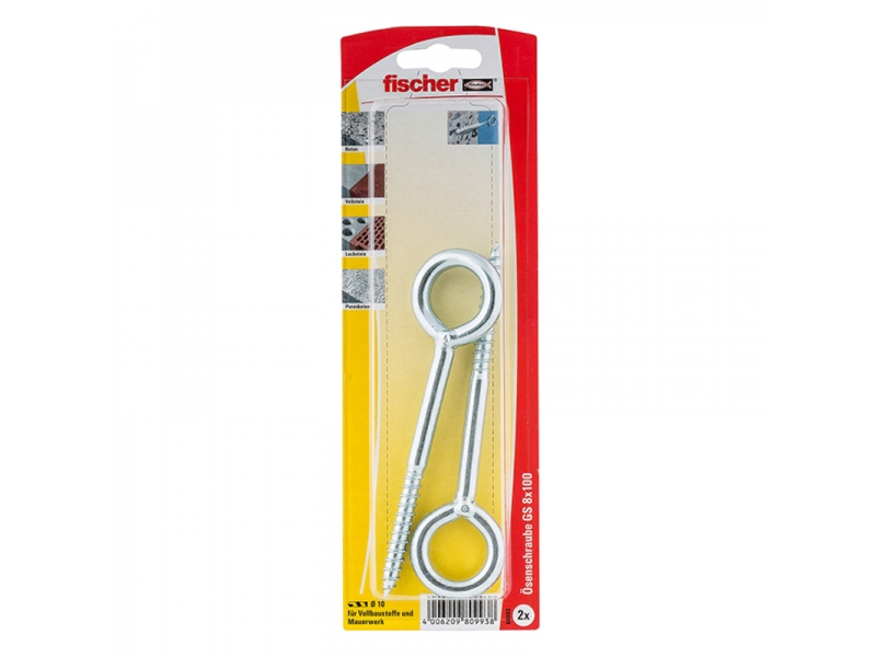 Gjengesteng Fischer GS K NV; 8x80 mm