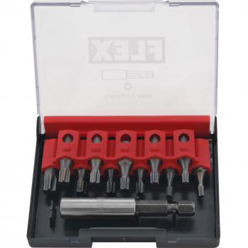 Skrutrekkersett Flex TX; 12 stk