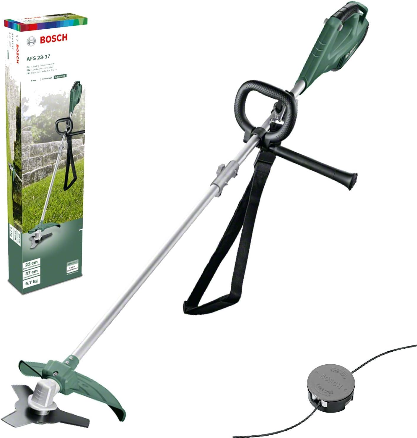 Gresstrimmer Bosch AFS 23-37; 1000 W elektrisk