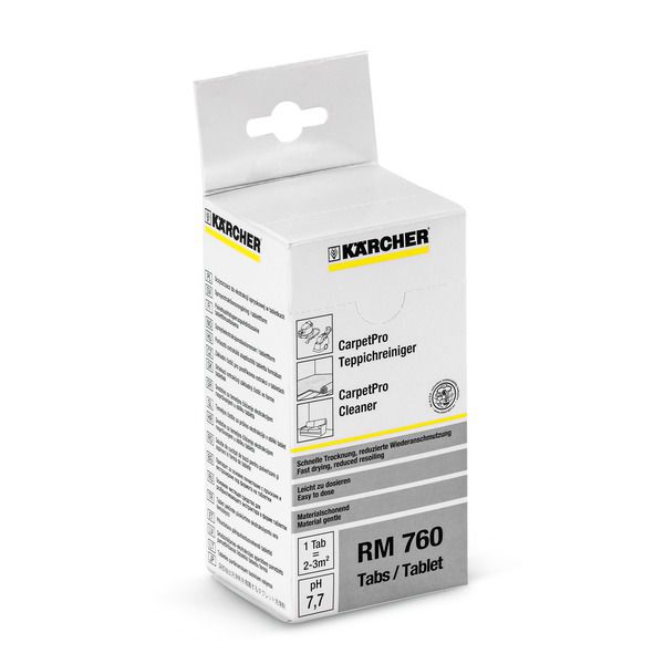 Teppe rensemiddel i tabletter Karcher RM 760; 16 stk