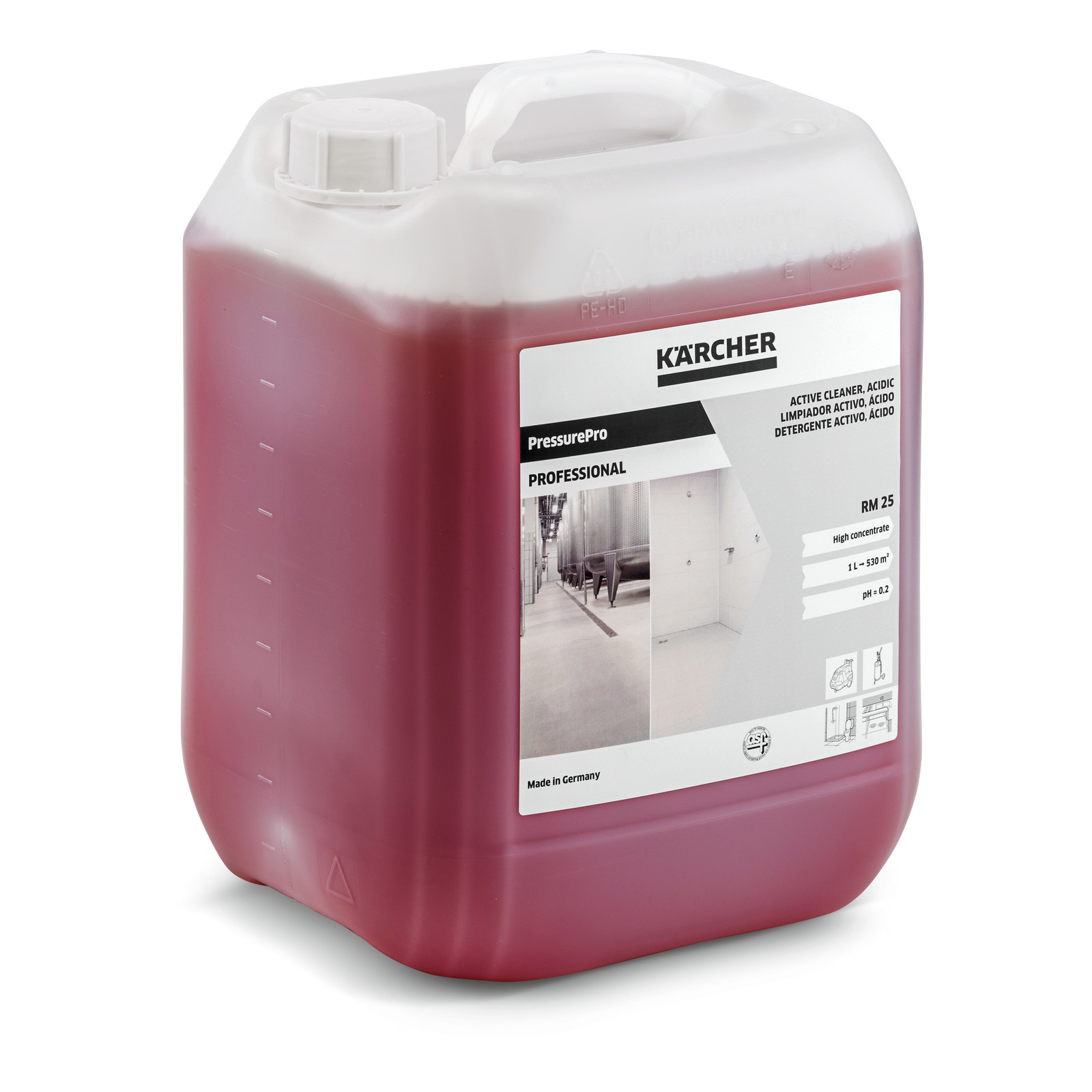 Rengjøringsmiddel med syre Karcher RM 25 ASF; 10 l