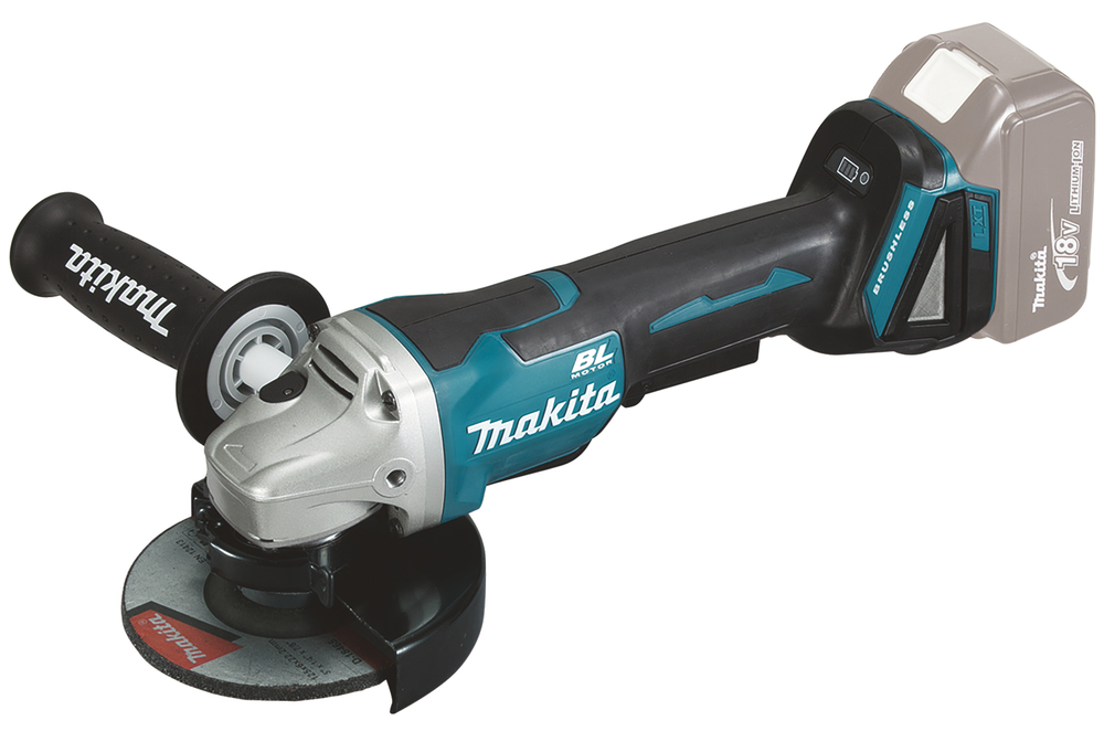 Vinkelsliper Makita DGA508Z; 18 V (uten batteri og lader)