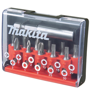 Skrutrekkersett Makita D-31083; 12 stk