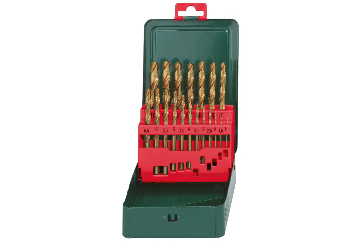 Metallborsett Metabo 627156000; 1-10 mm; 19 stk