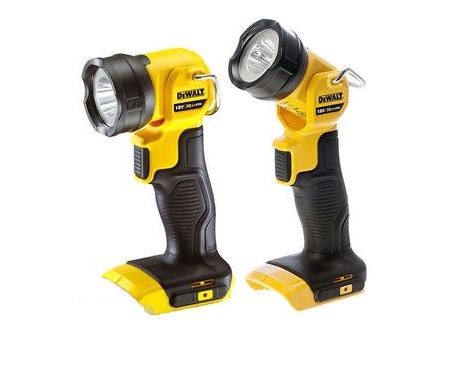 Batteridrevet arbeidslampe DeWalt DCL040N XR Li-ion LED; 18 V (uten batteri og lader)