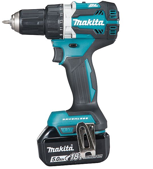 Skrutrekker/bor Makita DDF484RTJ; 18 V; 2x5,0 Ah batt.