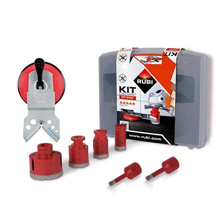 Hullsagsett, diamant Rubi Dry Gres; 6 stk