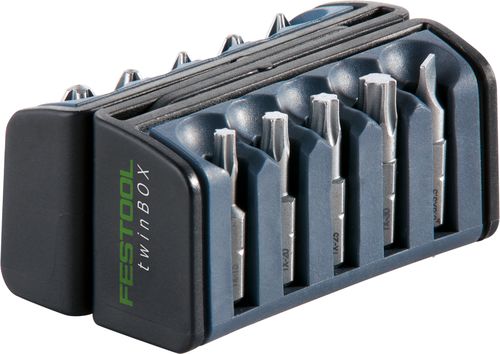 Skrutrekkersett Festool twinBOX BB-MIX; 10 stk