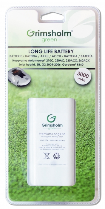 Batteri Grimsholm; 3000 Nimh