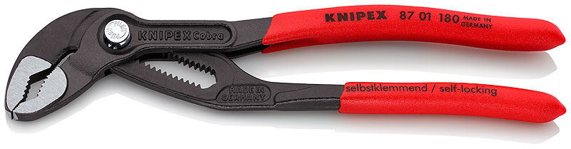 VVS-tang Cobra Knipex 8701180; 180 mm