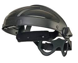 Visir Honeywell Turboshield svart; kun ramme