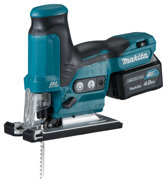 Batteridrevet stikksag Makita JV102DSMJ; 12 V, 2x4,0 Ah