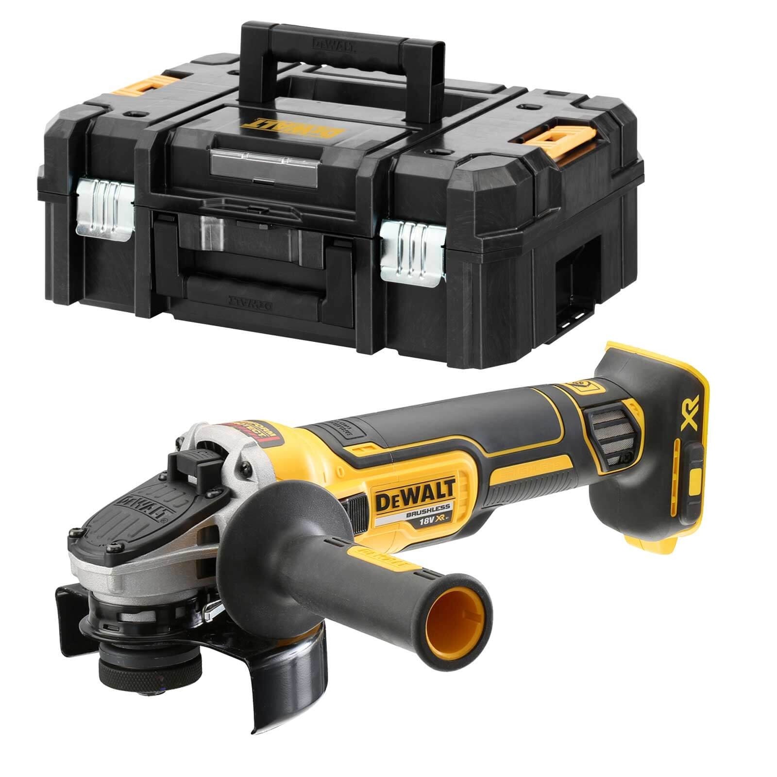 Vinkelsliper Dewalt DCG405NT; 18 V (uten batteri og lader)