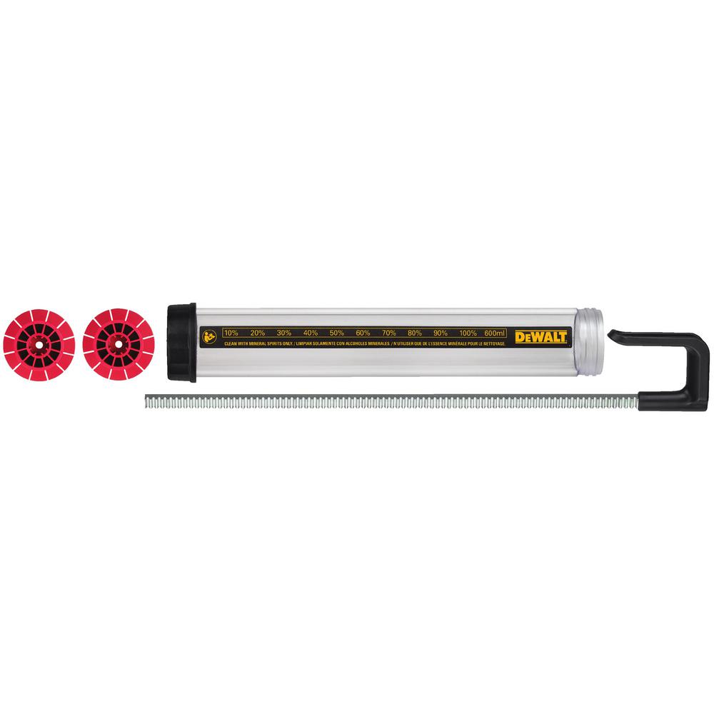 Silikonpistol sett Dewalt DCE5801; 600 ml