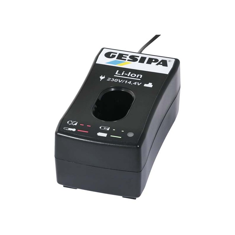 Batterilader Gesipa 1457282; 14,4 V; Li-ion