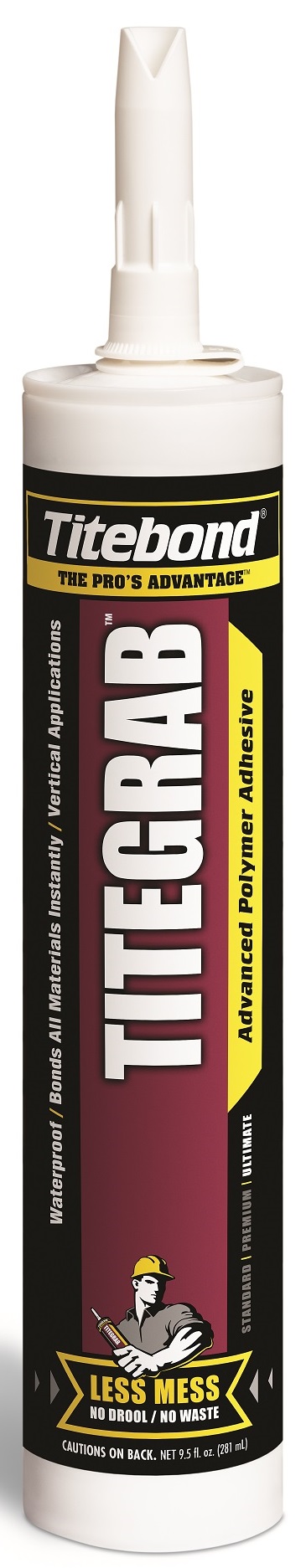 Konstruksjonslim Titebond ULTIMATE TITEGRAB ADHESIVE; 266 ml