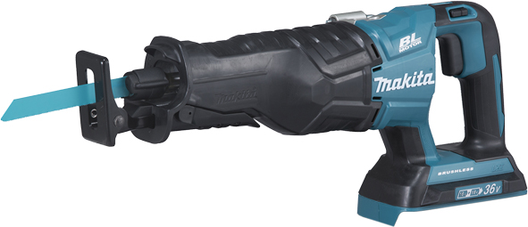 Batteridrevet tigersag Makita DJR360Z; 2x18 V (uten batteri og lader)
