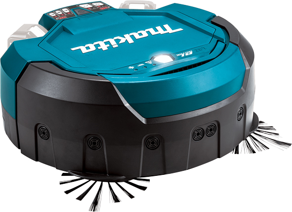 Støvsugerrobot Makita DRC200Z; 2x18 V (uten batteri og lader)