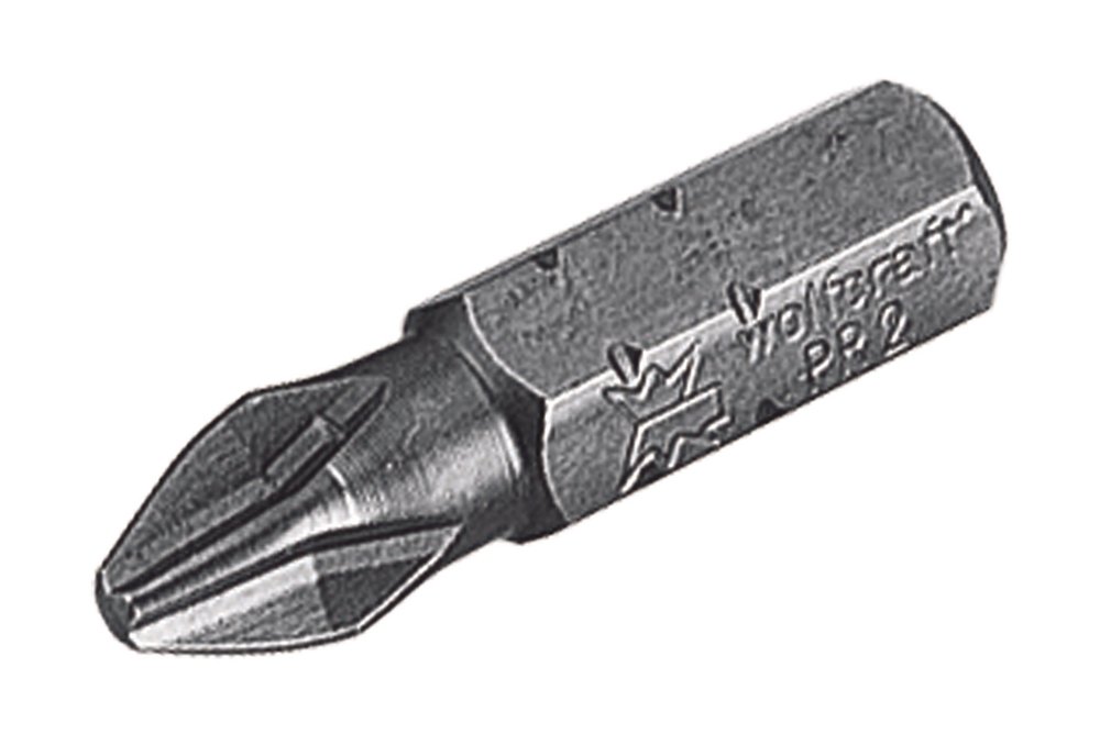 Skrubits Wolfcraft 1331000; PH2; 25 mm; 3 stk