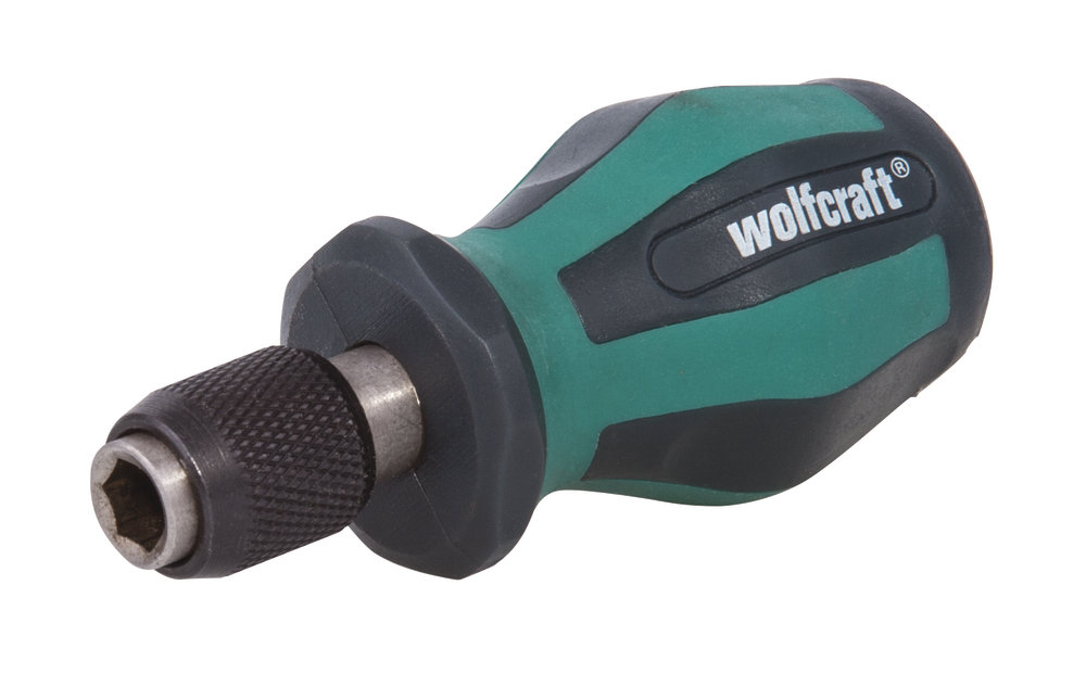 Skrutrekkerhåndtak Wolfcraft 1239000; 1/4''; 90 mm
