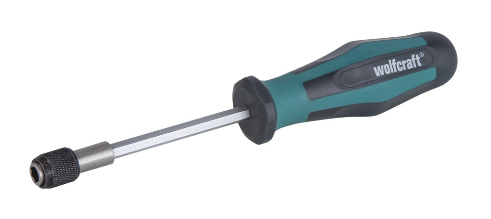 Skrutrekkerhåndtak Wolfcraft 8725000; 1/4''; 197 mm