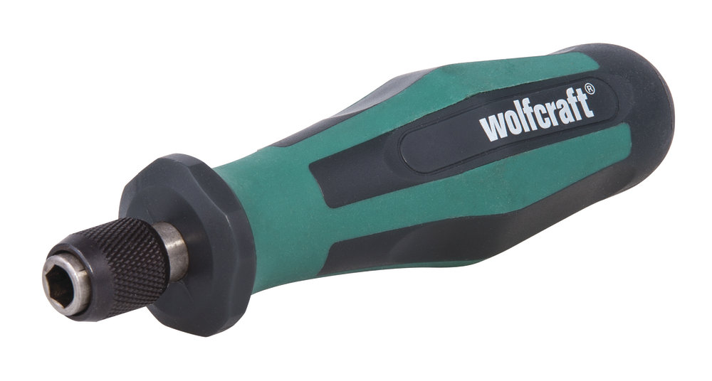 Skrutrekkerhåndtak Wolfcraft 1240000; 1/4''; 138 mm