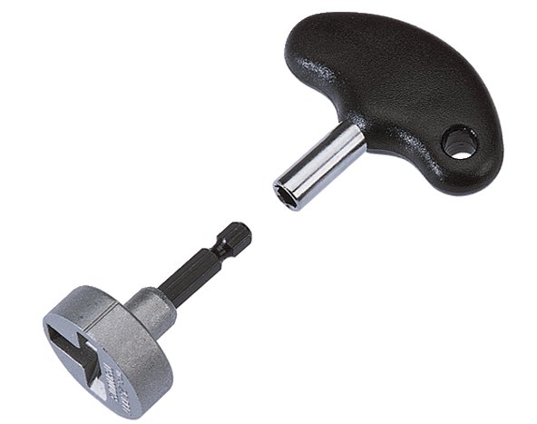 Skrutrekkerhåndtak Wolfcraft 2419000; 1/4''; 104 mm