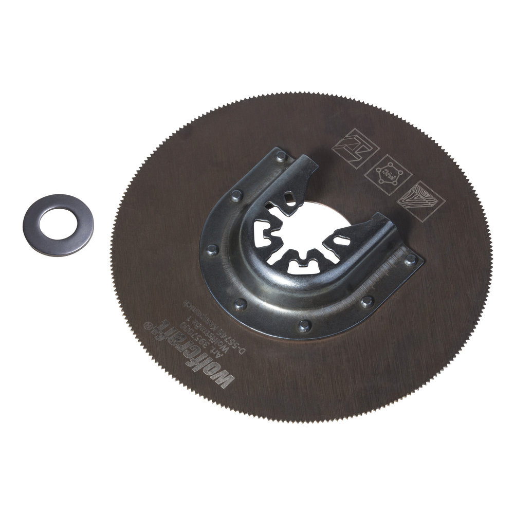 Rundt segmentsagblad Wolfcraft 3957000; 100 mm