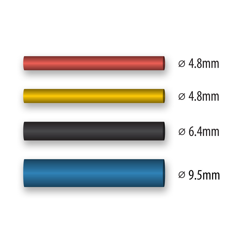 Krympeslange Wagner 2370676; 4,8/4,8/6,4/9,5 mm