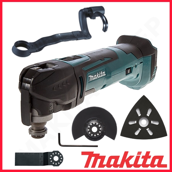 Flerfunksjonsverktøy Makita DTM51ZX1; 18 V (Uten batteri og lader) + tilbehør