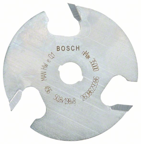 skivefres (uten fresespindel) Bosch; 50,8x1,98 mm