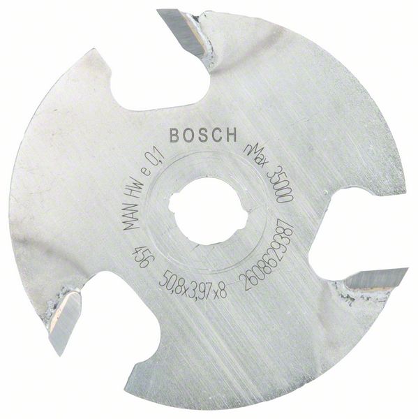 skivefres (uten fresespindel) Bosch; 50,8x3,97 mm