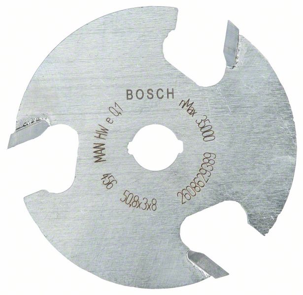 skivefres (uten fresespindel) Bosch; 50,8x3 mm