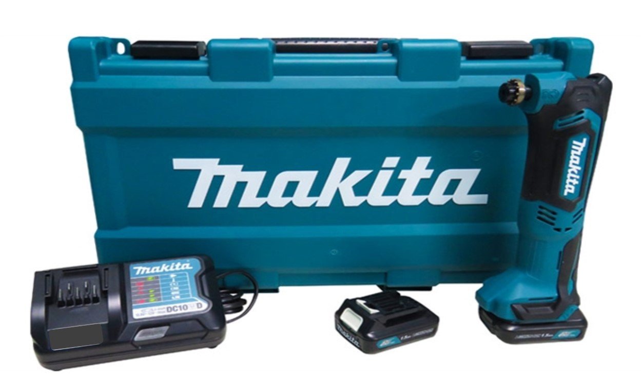 Flerfunksjonsverktøy Makita TM30DWYE; 10,8 V; 2x1,5 Ah batt.