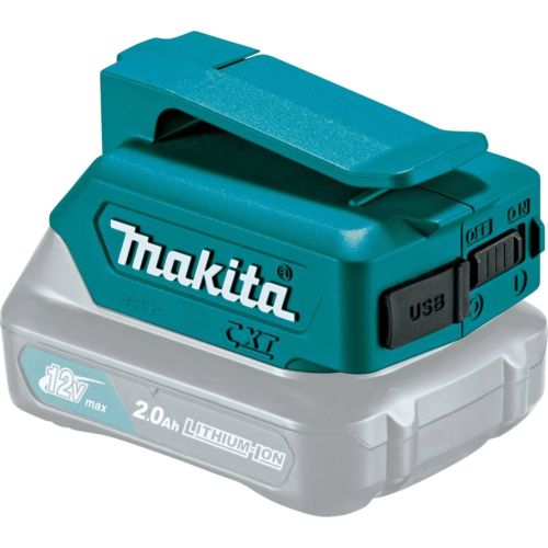 Batteriadapter Makita 12V -> USB For lading av telefonbatterier