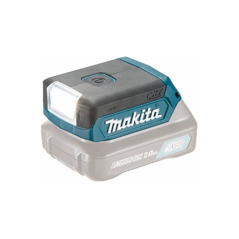 Batteridrevet arbeidslampe Makita DEAML103 LED; 12 V (uten batteri og lader)