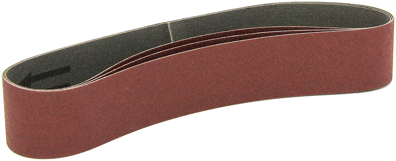 Slipebånd for båndslipere DeWalt DT3343-QZ; 40x577 mm; K100; 3 stk