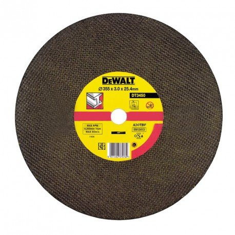 Abrasiv kappeskive DeWalt DT3450-QZ; 355 mm
