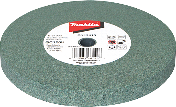 Slipestein Makita B-51910; 150x16x12,7 mm