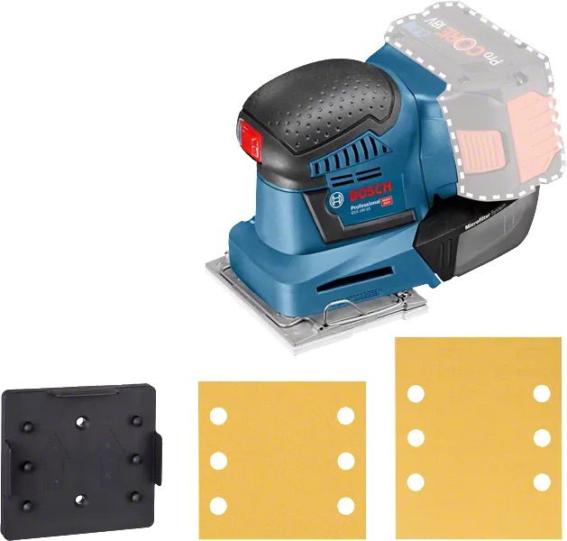Plansliper Bosch GSS 18 V-10 (uten batteri og lader)