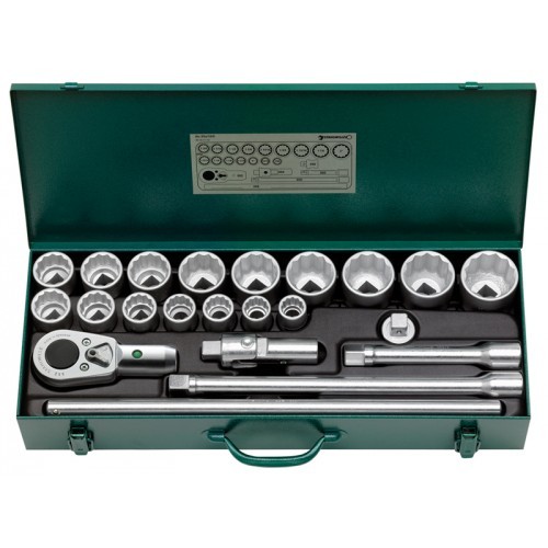 Hylsenøkkelsett Stahlwille 96054103; 3/4''
