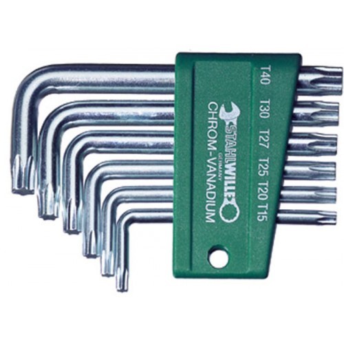 Unbrakonøkler Stahlwille 10766; TORX; 6 stk
