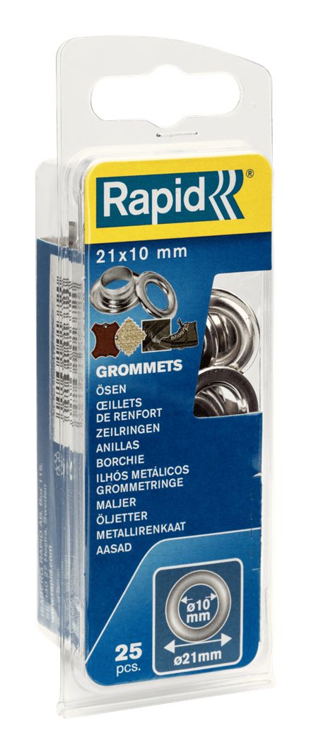 Nagler Rapid Inox; Ø10 mm; 21&nbsp;mm; 25 stk