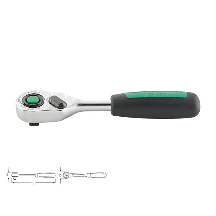 Skralle Stahlwille 415QR N; 1/4''