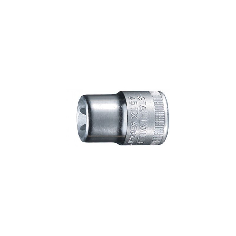 Hylsenøkkel Stahlwille 02270008; 3/8''; E8; TORX