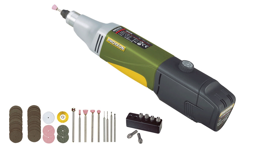 Batteridrevet flerfunksjonsverktøy Proxxon IBS/A; 10,8 V; 1x2,6 Ah batt.