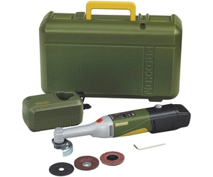 Batteridrevet vinkelsliper Proxxon LHW/A; 10,8 V; 1x2,6 Ah batt.