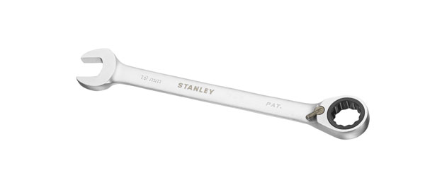 Fastnøkkel med skralle Stanley 1-13-309; 17 mm