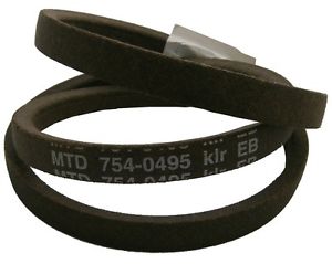 Drivreim til sitteplenklippere fra MTD 754-0495
