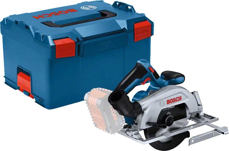 Batteridrevet sirkelsag Bosch GKS 18V-57-2 Professional; 18 V (uten batteri og lader) + L-BOXX 238